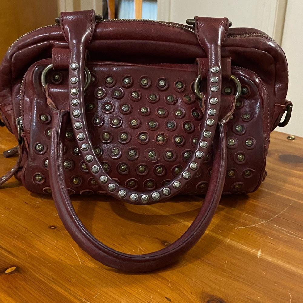 Frye-Jenna disc satchel
